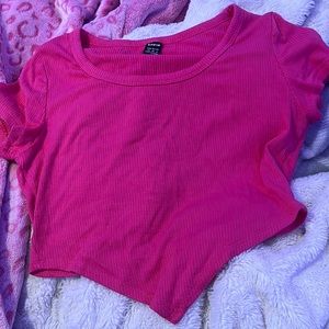 Pink shein shirt in women’s size xs
